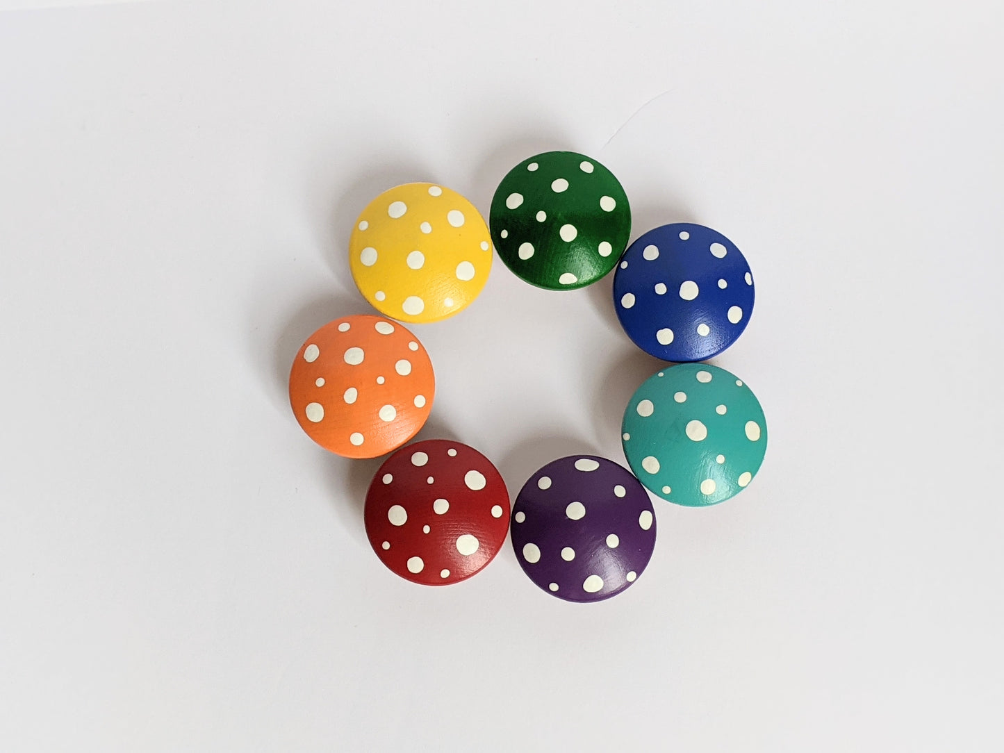 Rainbow Mushrooms