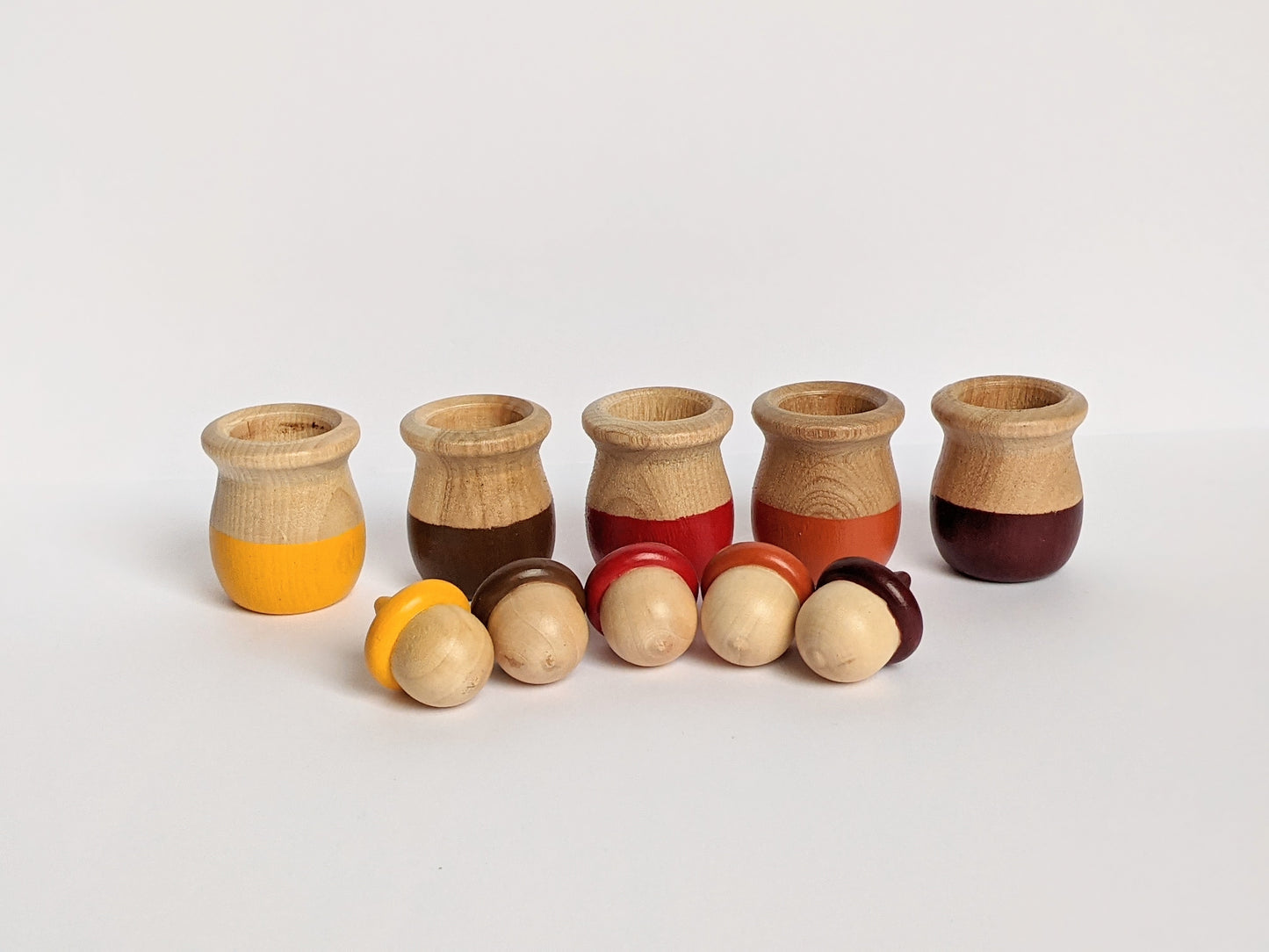 Acorn Colour Sorting Cups