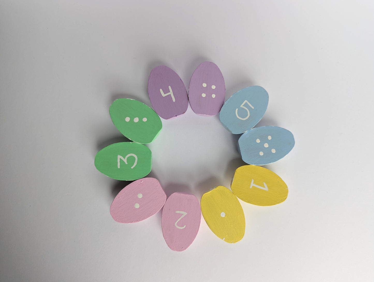 Easter Egg- Pattern, Colour and Number sorting