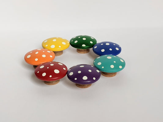 Rainbow Mushrooms