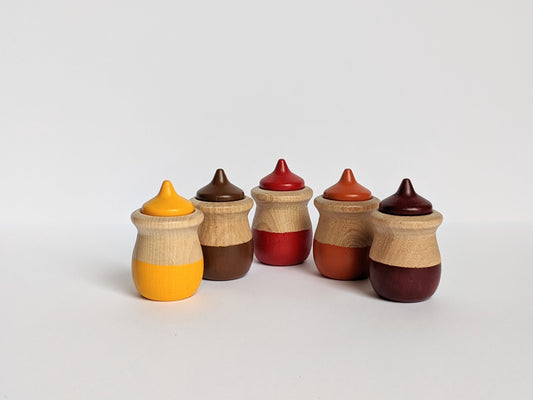 Acorn Colour Sorting Cups